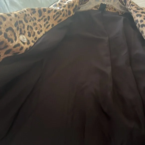 WHBM SWING LEOPARD COAT BNWT 12 - Picture 6 of 10